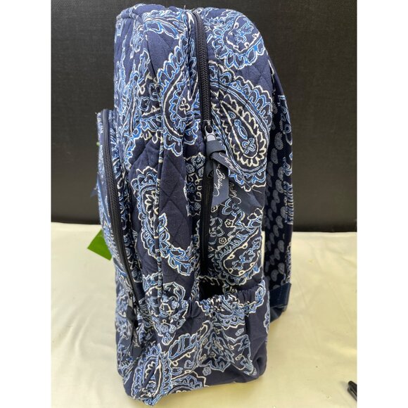 Vera Bradley Blue Bandana Women\'s Campus Backpack SKU 6093 main image 7